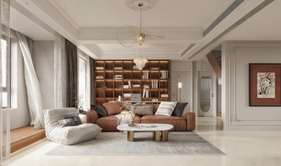 现代客餐厅3D模型下载